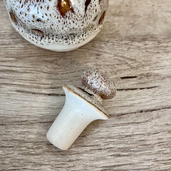 Fosters Pottery Honeycomb Cruet Set 1970's Made in England Vintage Retro - Picture 4 of 13